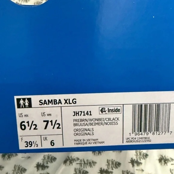 Adidas Samba XLG Sneakers in Preloved Brown - Picture 3 of 4